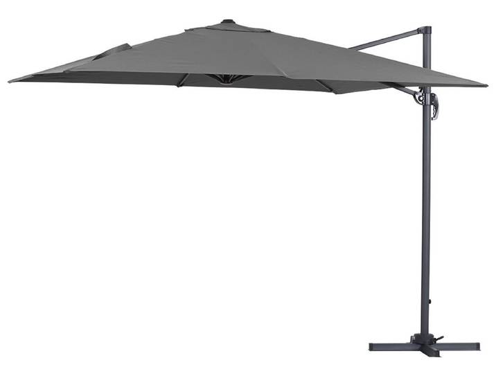 Parasol jardin déporté Sun 3 - 3 x 3 m - Gris
