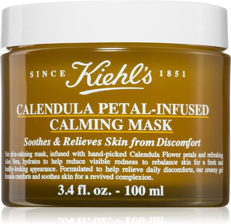 Kiehl's Calendula Petal-Infused Calming Mask feuchtigkeitsspendende Gesichtsmaske für alle Hauttypen 100 ml
