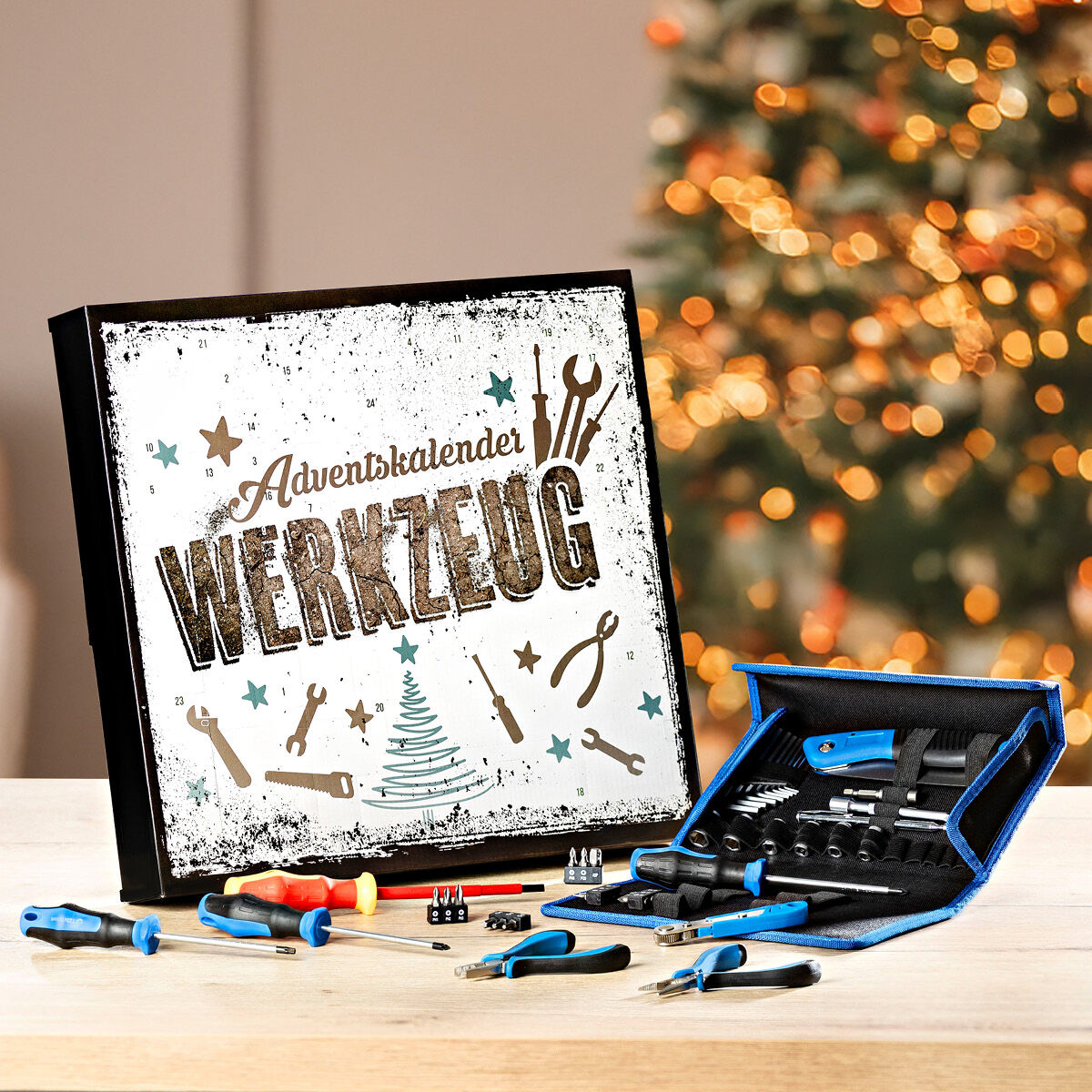 None Adventskalender Werkzeug