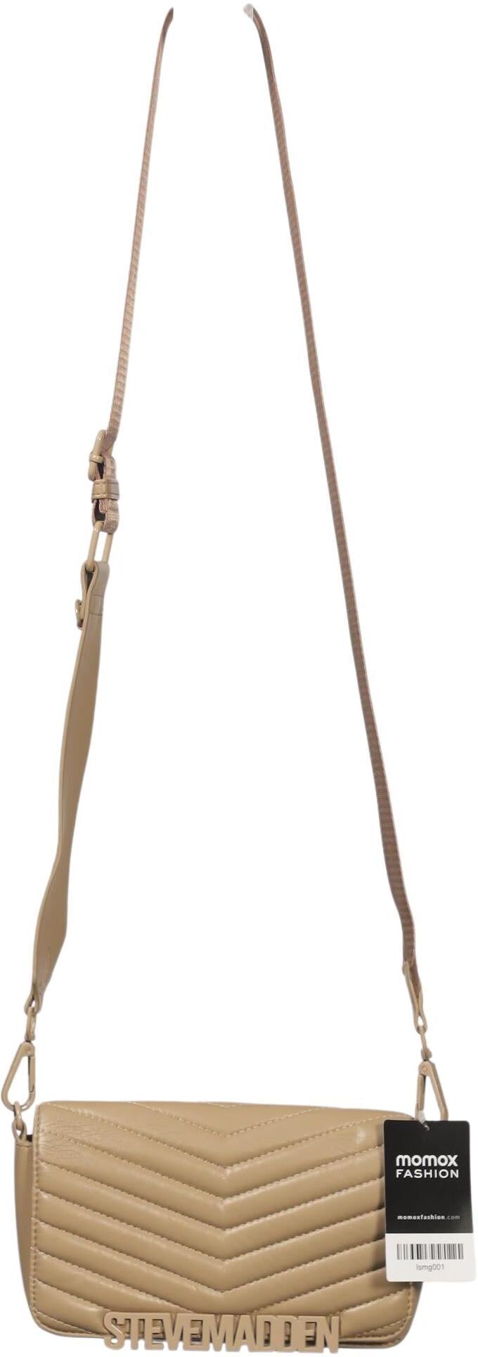 Steve Madden Damen Handtasche klein, Beige, Kunstleder - Second Hand
