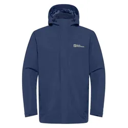 Jack Wolfskin Herren Altenberg 3in1 Jacke - XXL - midnight sky