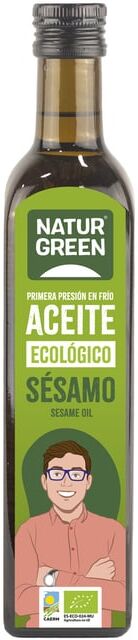 NaturGreen ÓLEO VIRGEM DE GERGELIM BIO 500ml
