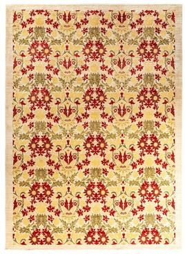 Overton "Arts & Crafts One-of-a-Kind Hand-Knotted Area Rug - Ivory, 8' 8"" x 11' 10"" - 8' 8"" x 11' 10"""