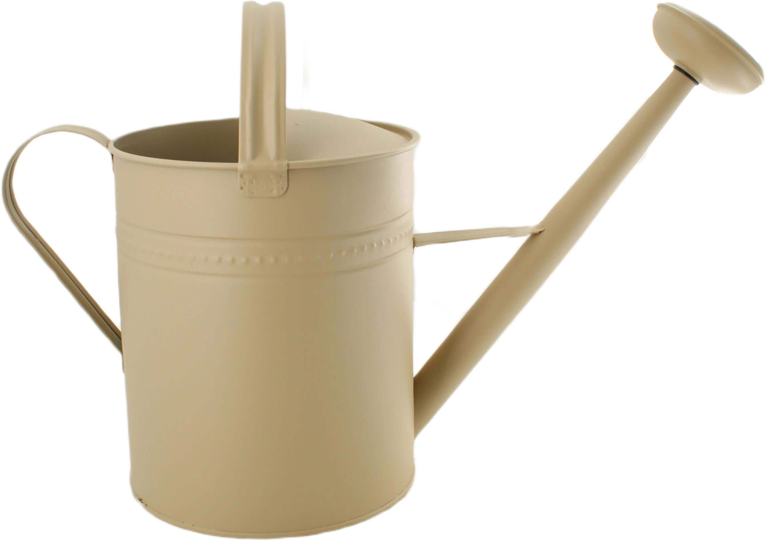 Giesskanne "CHALET Sand", beige (sand), Metall, Giesskannen, Giesskanne sand Einheitsgröße