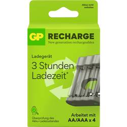 GP Akku Ladegerät USB Rundzellen-Ladegerät Mignon (AA), Micro (AAA) GPRCHCHB441U066
