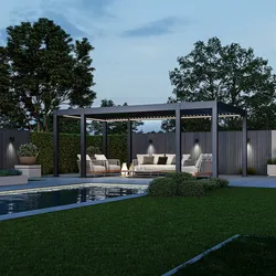 Weide Prestige Pavillon Alu Led 3,6 X 6,57 M