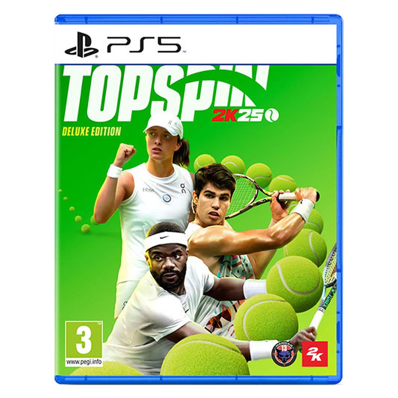 2K Games Videospiel Top Spin 2K25 Deluxe (PS5, IT) (SWP50897)