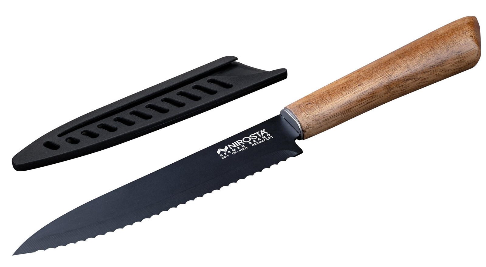 NIROSTA Küchenmesser Flow Fair schwarz, 24cm 41871