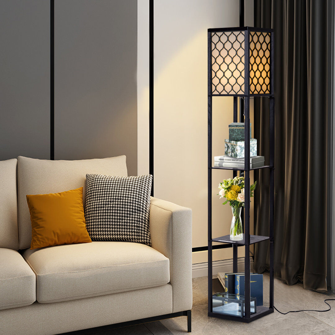 17 Stories Elante Floor Lamp 160cm H X 26cm W X 26cm D
