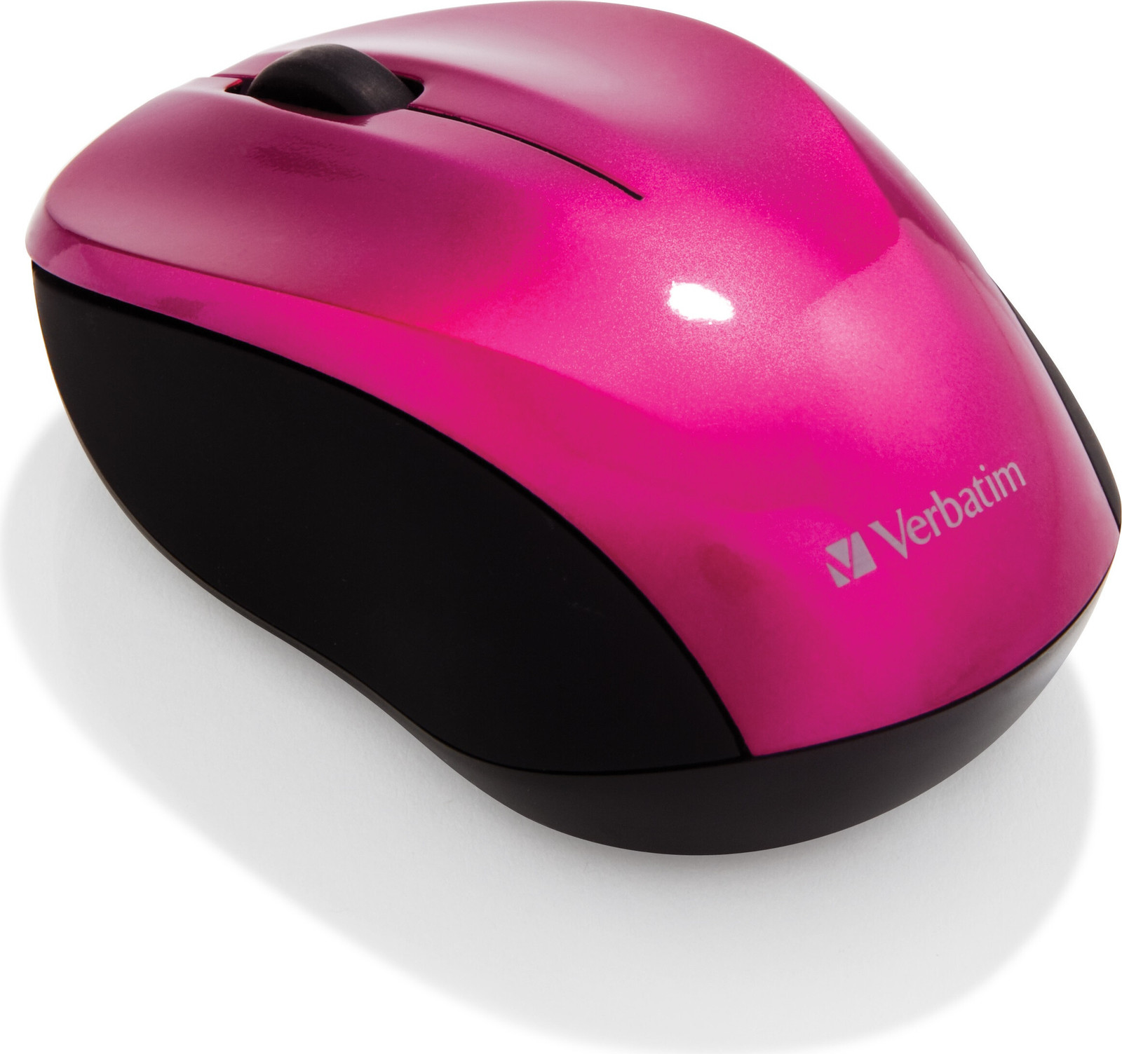 Verbatim Go Nano Draadloze Muis, felroze