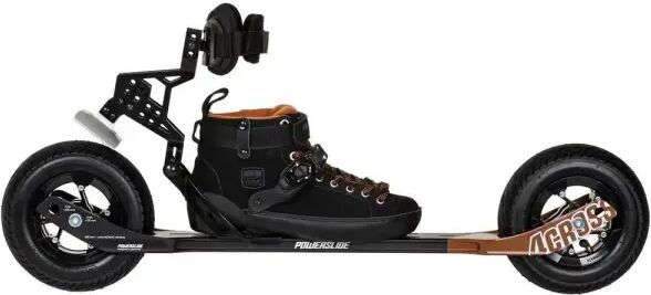 Powerslide 4-Cross 175 Nordische Schlittschuhe (Schwarz - 41)