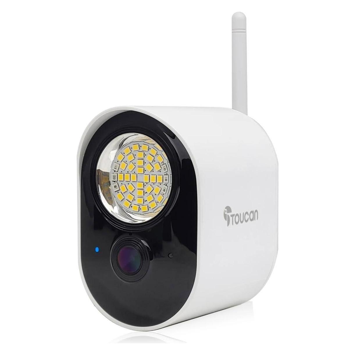 Toucan Security Light Camera with Radar Motion Detection (1920 x 1080 Pixels) (TSLC10WU-ML)