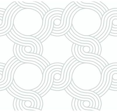 York Wallcoverings The Twist Grey Wallpaper