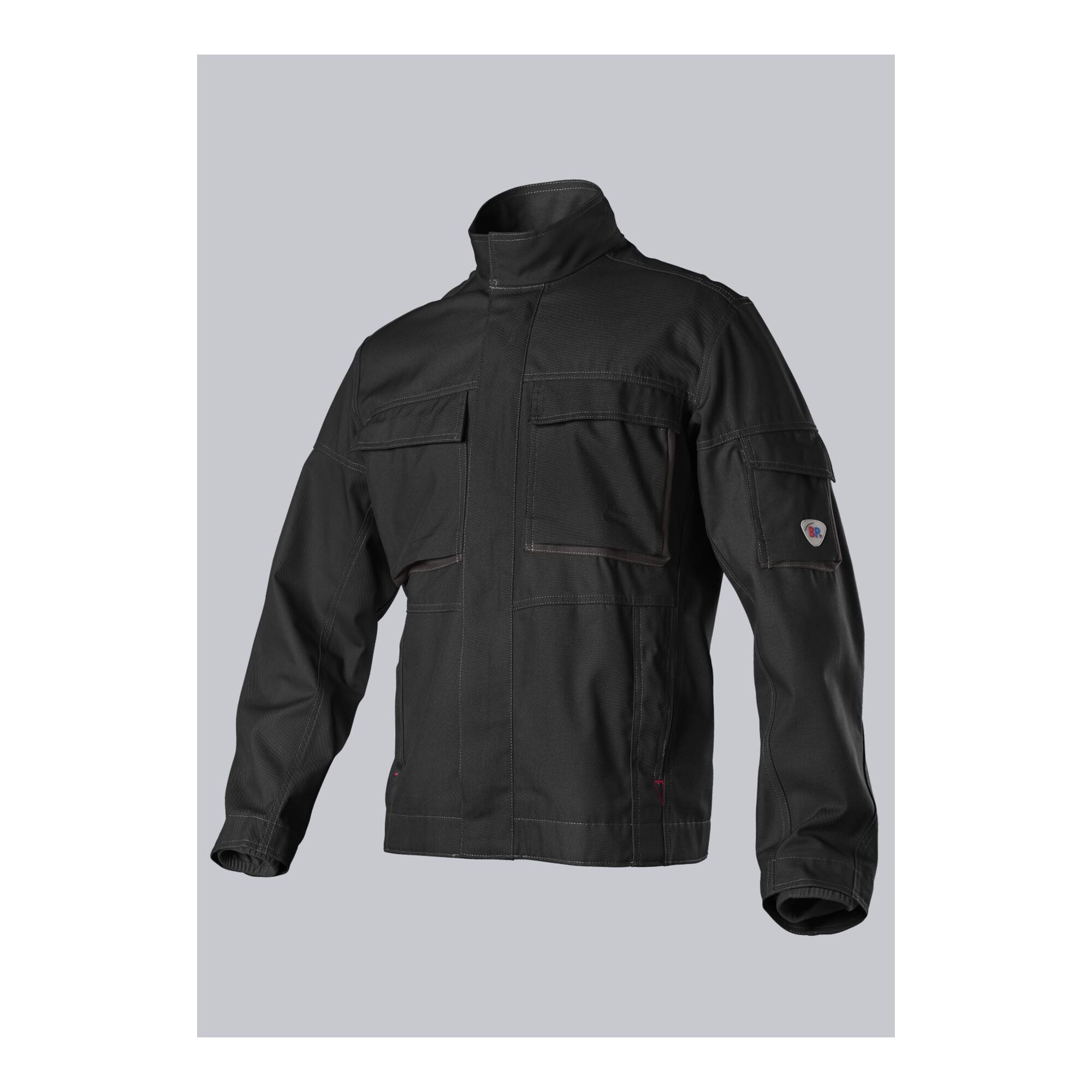 BP® Komfort-Arbeitsjacke mit Stretcheinsätzen, schwarz, Gr. 60/62, Länge n (1795-720-32-60/62-n)