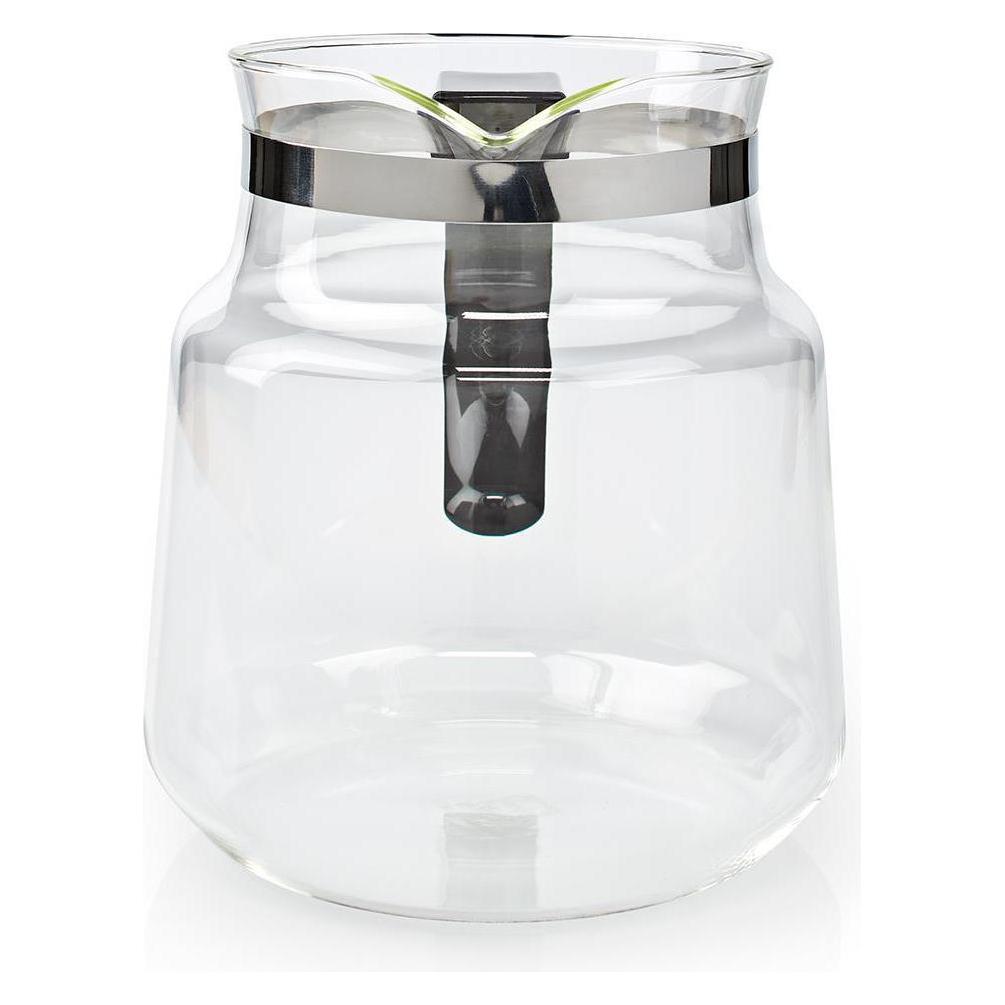 Nedis Glaskaffeekanne Kompatibel mit: Moccamaster K/KB/ 1 0PL / Excellent 10S 1.2 l Transparent Tran (KACM100CPBK)