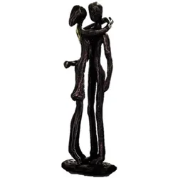 Casablanca by Gilde, Deko Figuren + Skulpturen, Skulptur Couple Weiss-