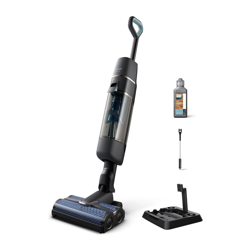 Philips XW7110/01 AquaTrio draadloze stofzuiger en dweil met automatische reiniging voor alle vloertypes