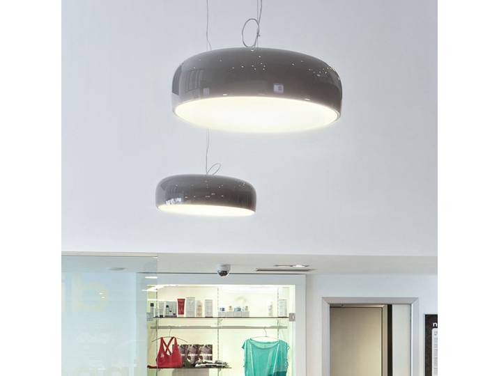 Smithfield S Pro Suspension Mud - Flos - Salon / séjour - Design - Métal - À ampoule unique