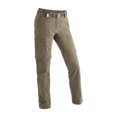 Maier Sports "Inara slim zip" Damen Zip-Off Wanderhose, atmungsaktive Trekkinghose, Slim Fit