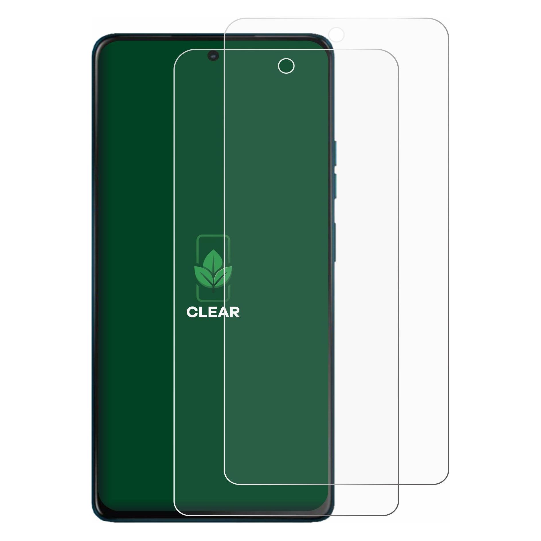 ScreenLeaf Schutzfolie für Motorola Moto G75 Displayschutz Display Schutz Folie Klar Transparent (Motorola Moto C) (6156619)