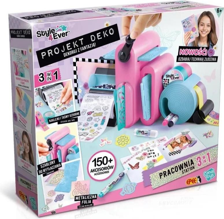 Epee Creatieve Werkplaats 3-in-1 Decoratieproject voor Kinderen