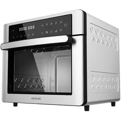 Cecotec Bake and Fry 3000 Touch, Kleinbackofen, Silber