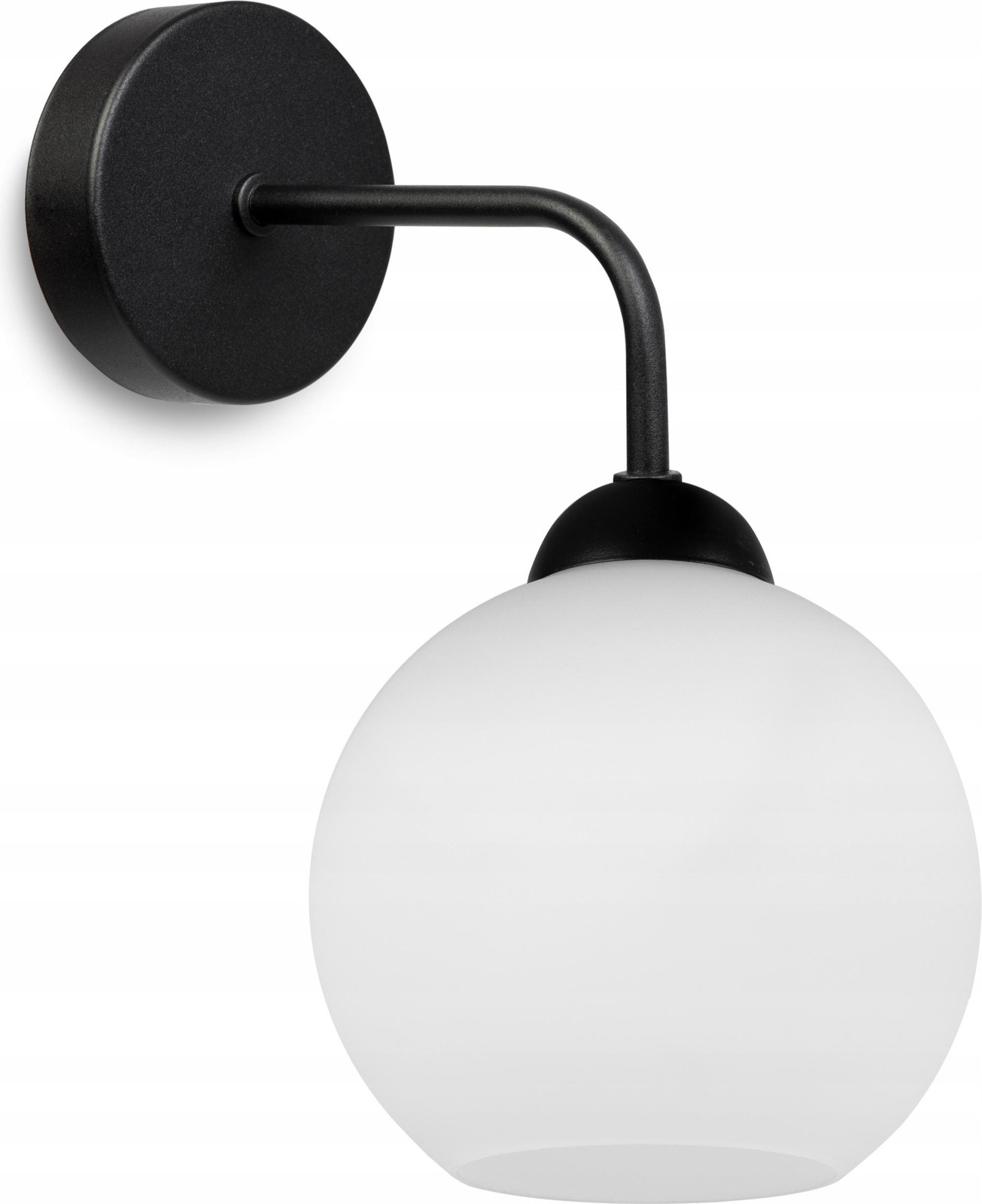 LightHome Klassieke wandlamp met elegante glazen kap