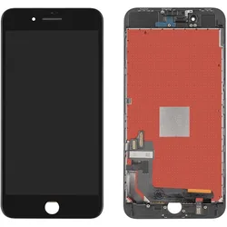 Kaputt.de iPhone 8 Plus Display schwarz (Display, Apple iPhone 8 Plus), Mobilgerät Ersatzteile, Schwarz