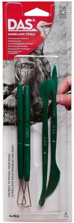 Fila Blister de 4 Mirettes et Spatules Pro - DAS
