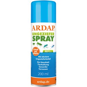 ARDAP Insektenspray Repell Ungezieferspray, bis zu 24 Stunden Wirkungsdauer, 200ml