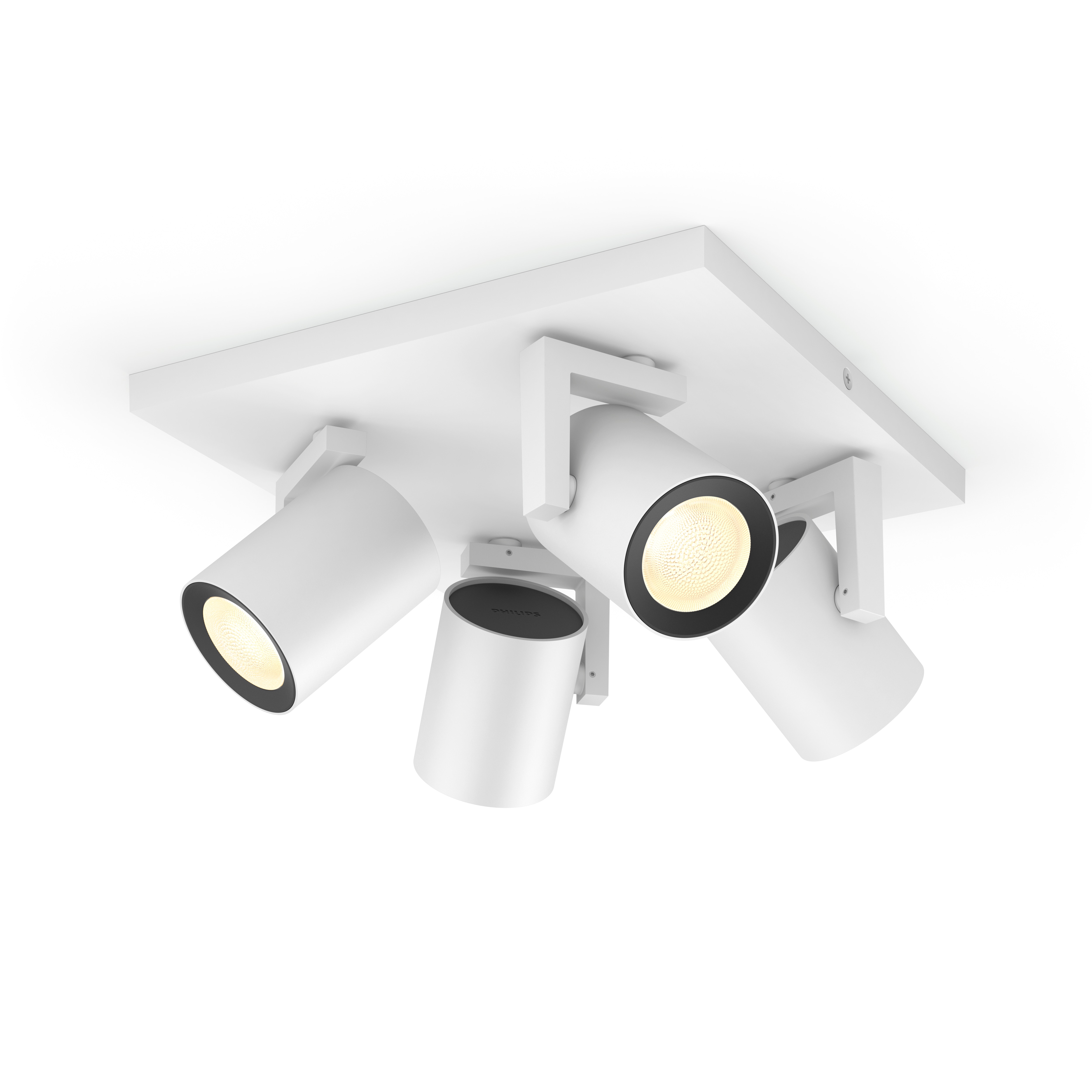 Philips Hue White & Color Ambiance Argenta Deckenleuchte weiß . 4er-Spot