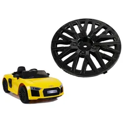 Kappe für das Elektroauto Audi R8 Schwarz