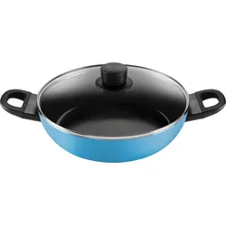 Caprera Frittierpfanne 28 cm blau