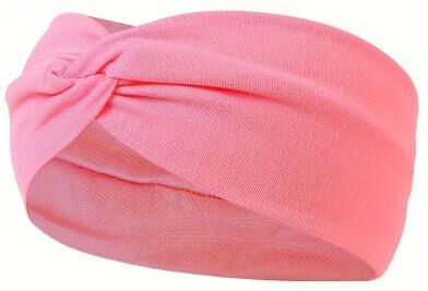 Fusion Finds Comfort Fit Wide Headband Knotted Yoga Headband For Sports, Running & Everyday Style 6