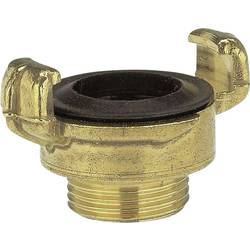GARDENA 07115-20 Messing Klauenkupplung-Gewindestück Klauenkupplung, 33,25 mm (1) AG