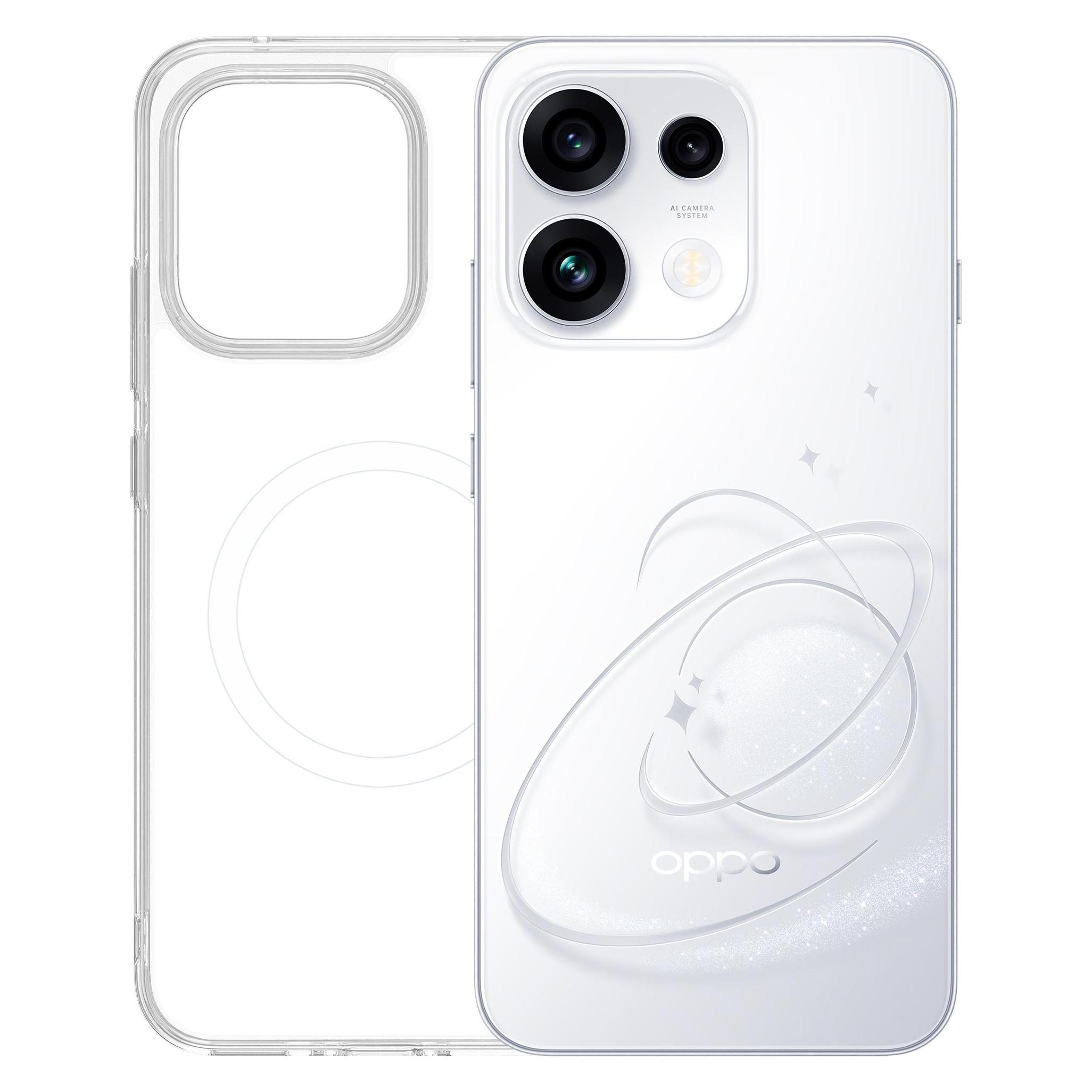 OPPO Reno16 Fs 5g Pop Weisses Cover Magnetica (512 GB, pop white, Weiss, White, 6.57", Dual SIM, 5G) (110010237122BU)