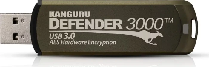 64 GB Kanguru Defender 3000 schwarz USB 3.0
