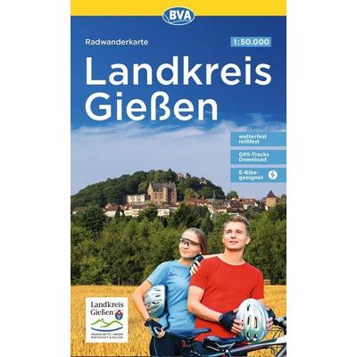 BVA Radwanderkarte Landkreis Gießen 1:50.000, Sonstige von , KOMPASS Freytag & Berndt, 978-3-96990-270-7