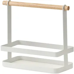 zeller Tragekorb 24x10x20cm - weiß