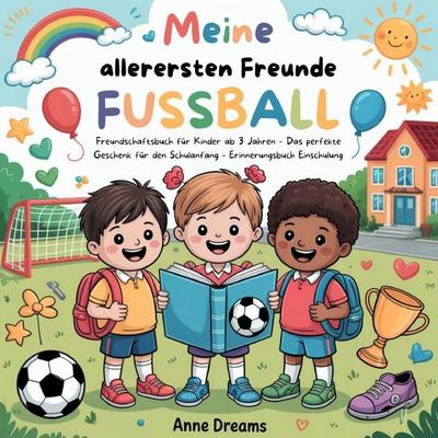 Meine allerersten Freunde Fussball, Taschenbuch von Anne Dreams, Epubli, 978-3-8197-7145-3