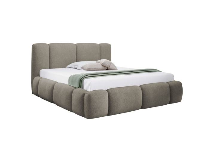 POLSTERBETT Bianco Boucle