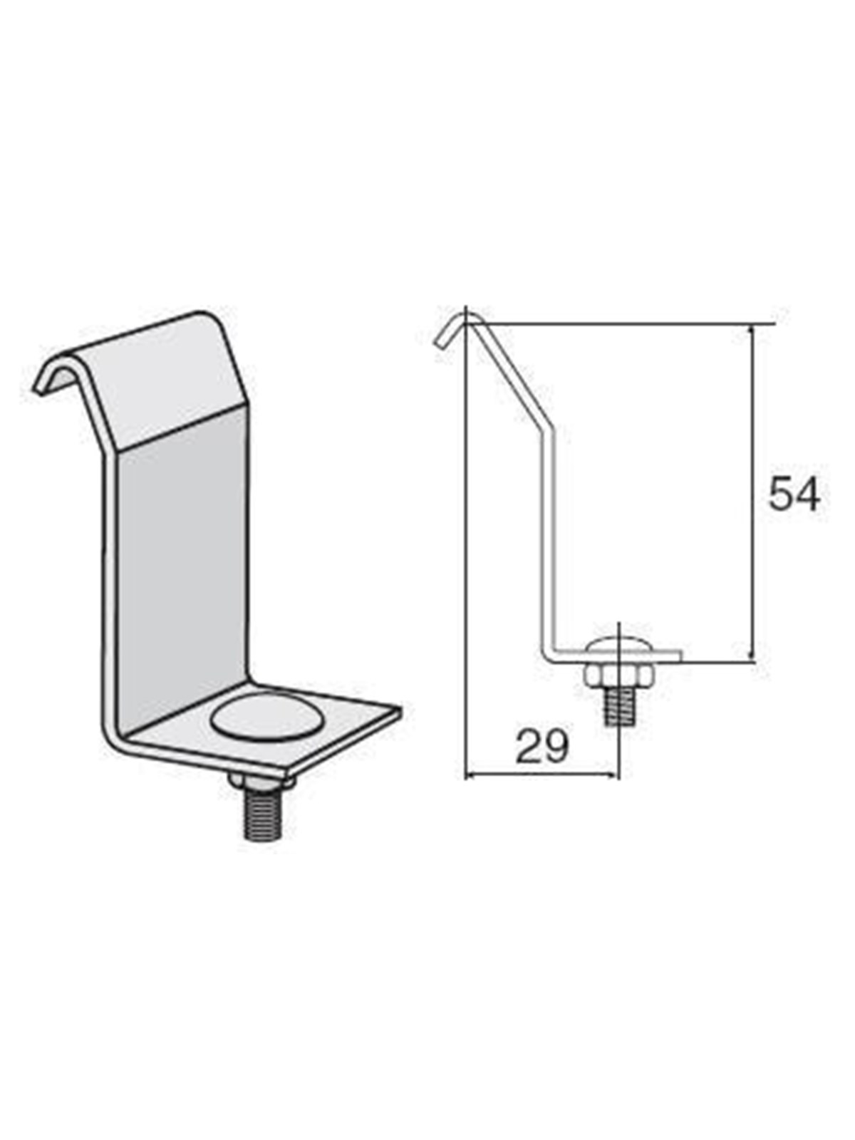 Wibe Profile clamp 42 aisi 316