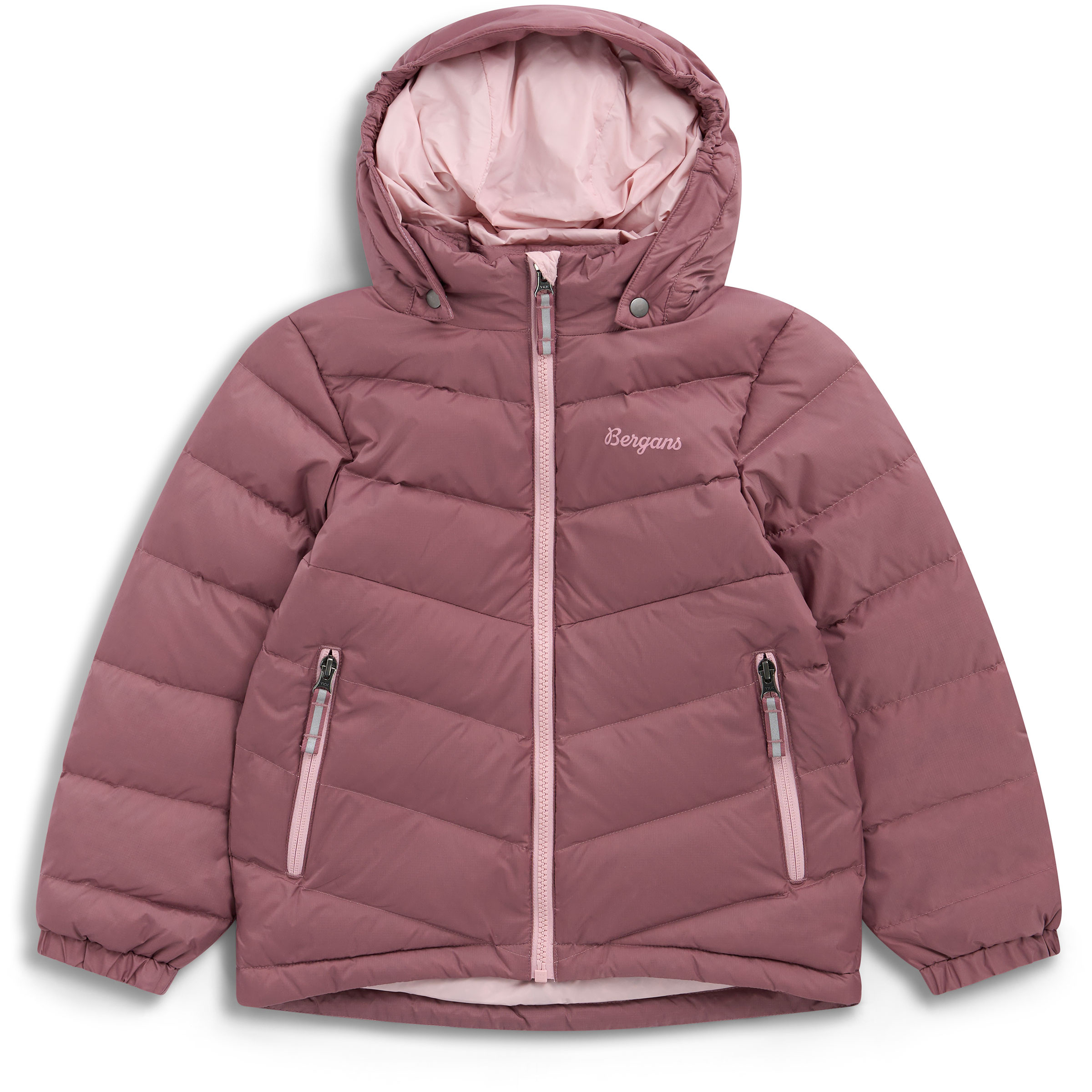 Bergans Warm Down Kinder Isolationsjacke lila Größe 104 Skifahren | Lifestyle Wasserabweisend