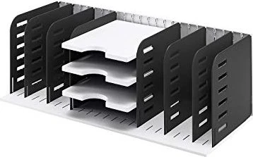 styro Sortierstation rac grau/schwarz mit 7 Fächer (282-03407.98)