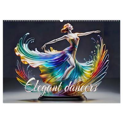 Elegant dancers (Wall Calendar 2026 DIN A2 landscape), CALVENDO 12 Month Wall Calendar