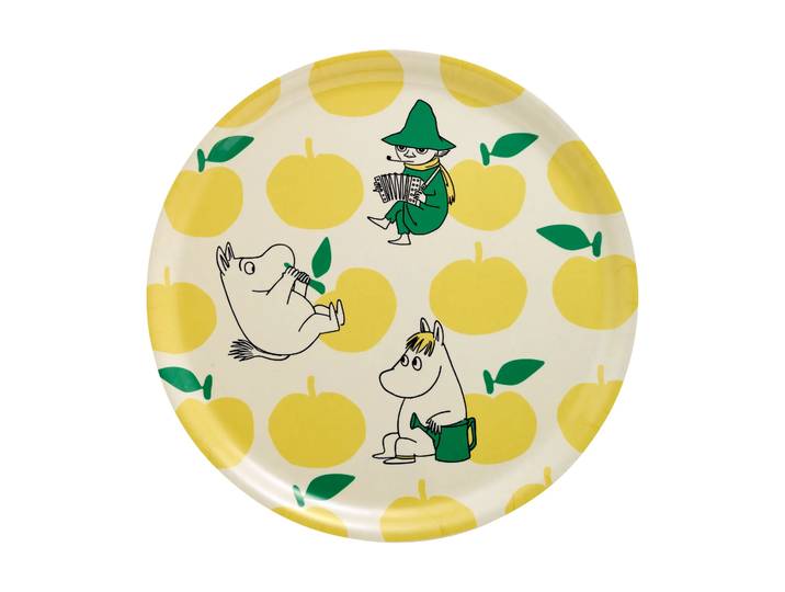 Muurla Plateau Moomin Ø35 cm Pommes Joyfull