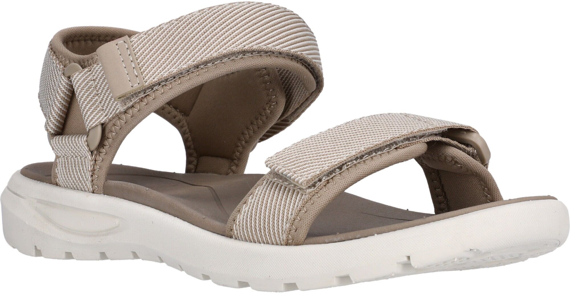 Sandale CRUZ "Ruffalo", Damen, Gr. 37, beige, Synthetik, Schuhe Sandale, mit praktischem Allwetterprofil