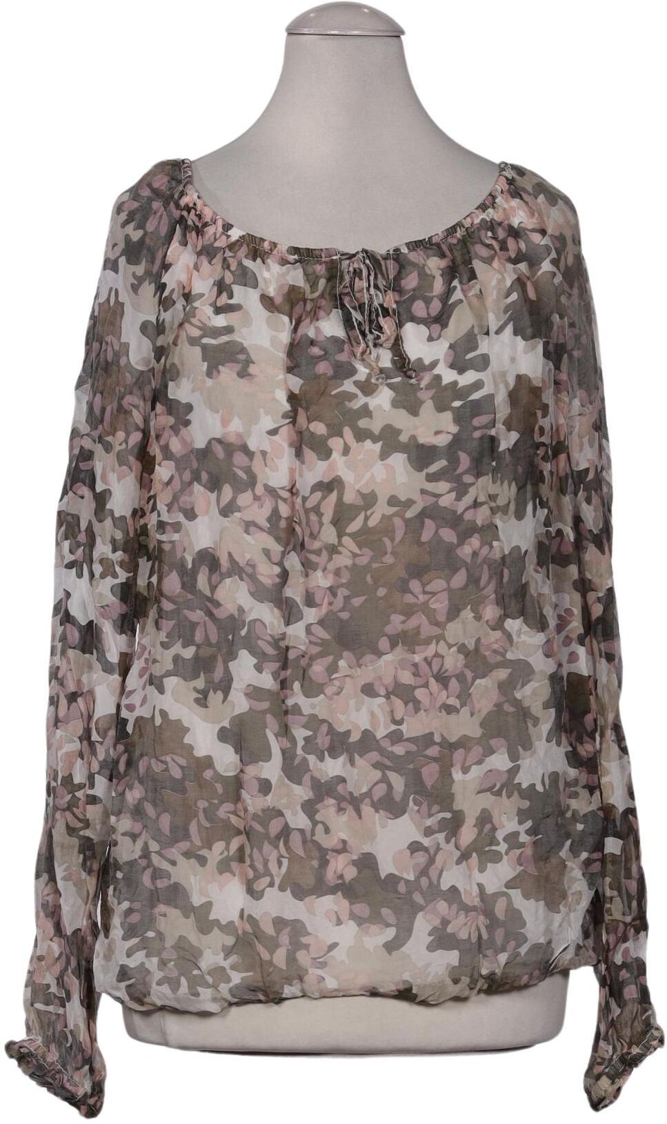 Cartoon Damen Bluse, Mehrfarbig, Gr. XS, Viskose / Seide / Elasthan - Second Hand