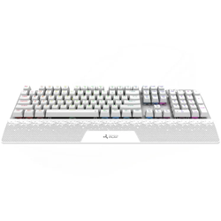 Neue mechanische Gaming-Tastatur Triadyn HYPERION OUTEMU MX RGB Aluminium Anti-Ghosting Software für Gamer Weiß