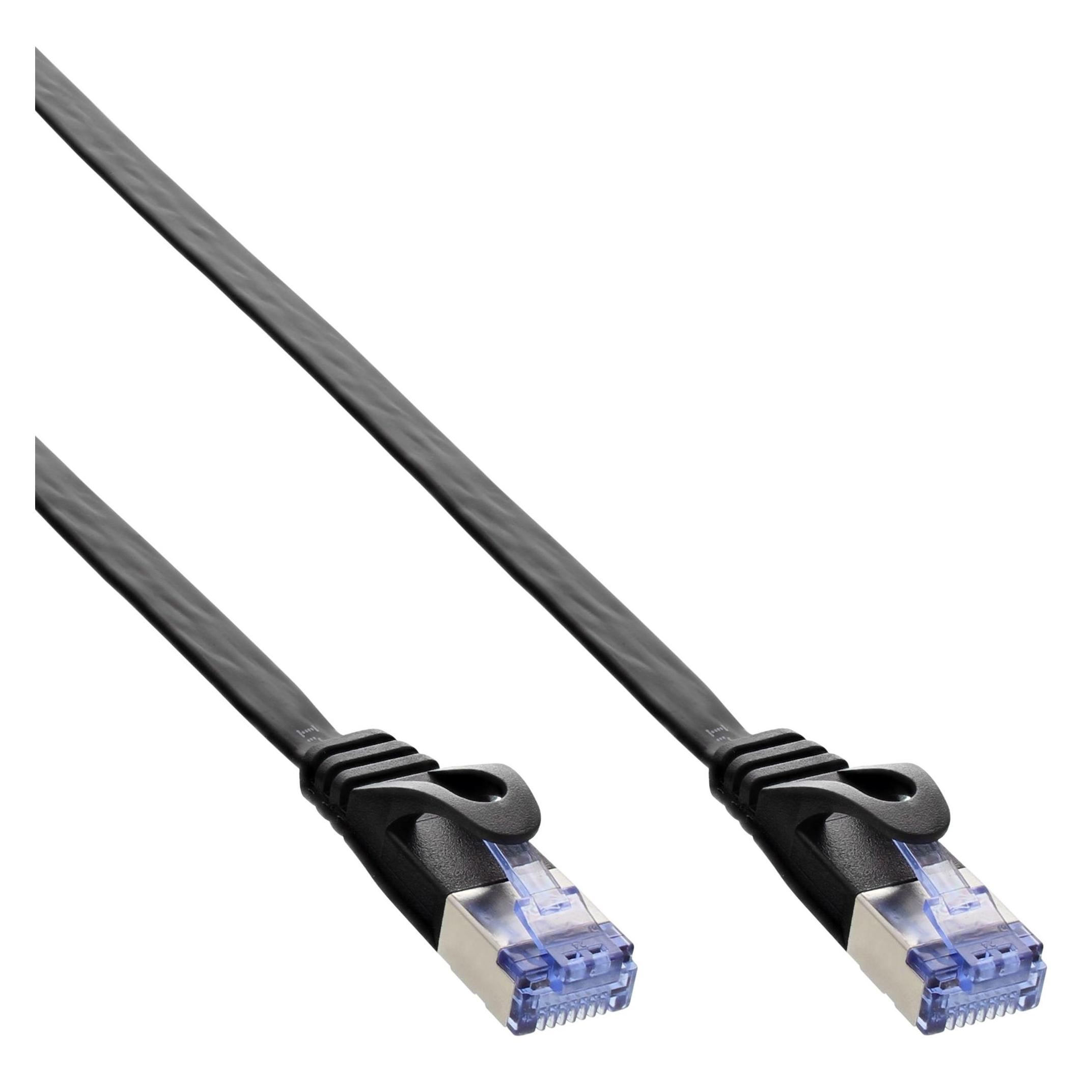 InLine Patch-Kabel RJ-45 (M) bis RJ-45 (M) (U/FTP, CAT6a, 2 m) (71802S)